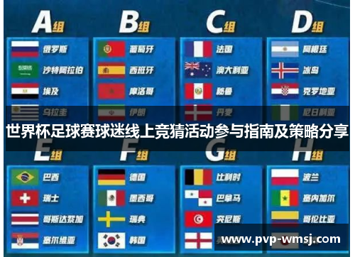 世界杯足球赛球迷线上竞猜活动参与指南及策略分享